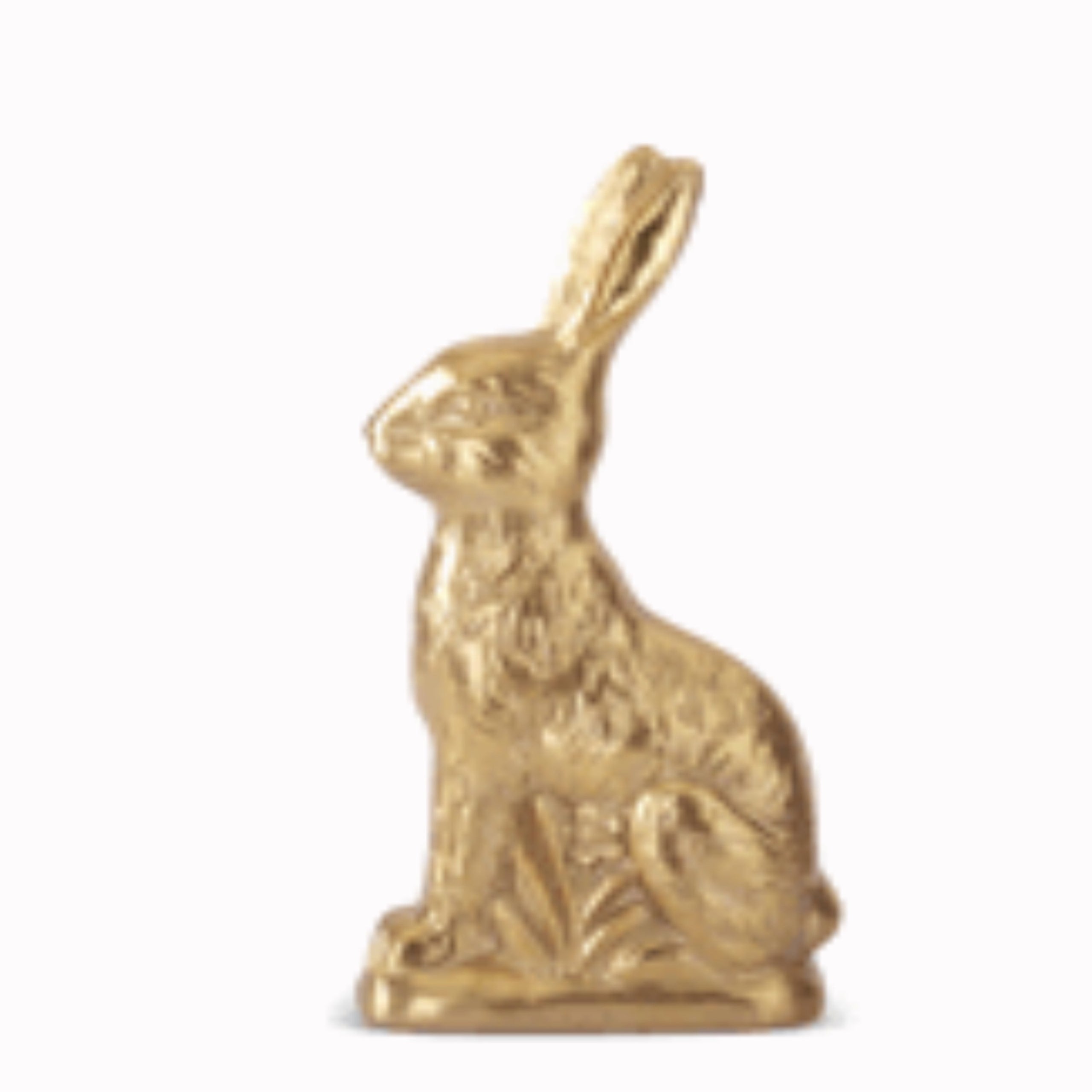 Gold Foil Resin Easter Bunny Old Vine Kitchen Emporium